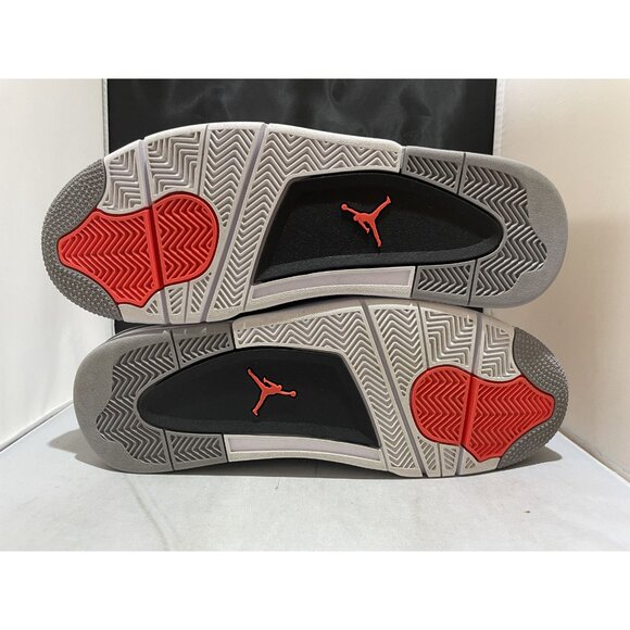 Air Jordan 4 Retro 'Dark Grey/Infrared 23-Black' DH6927 061 - Picture 9 of 9